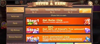 Teen Patti Dosti - 3 Patti Dosti refer income and bonus